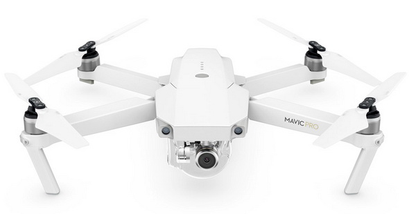 Новинка от DJI: белоснежный Mavic Pro