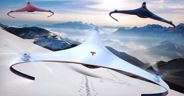 Этот дрон Tesla хочется купить, даже если он не нужен