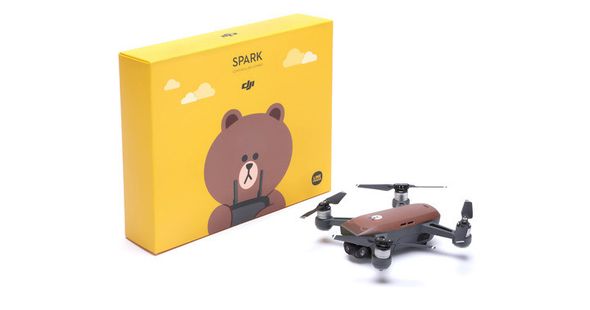 Дрон DJI Spark: теперь коричневый и с медведем